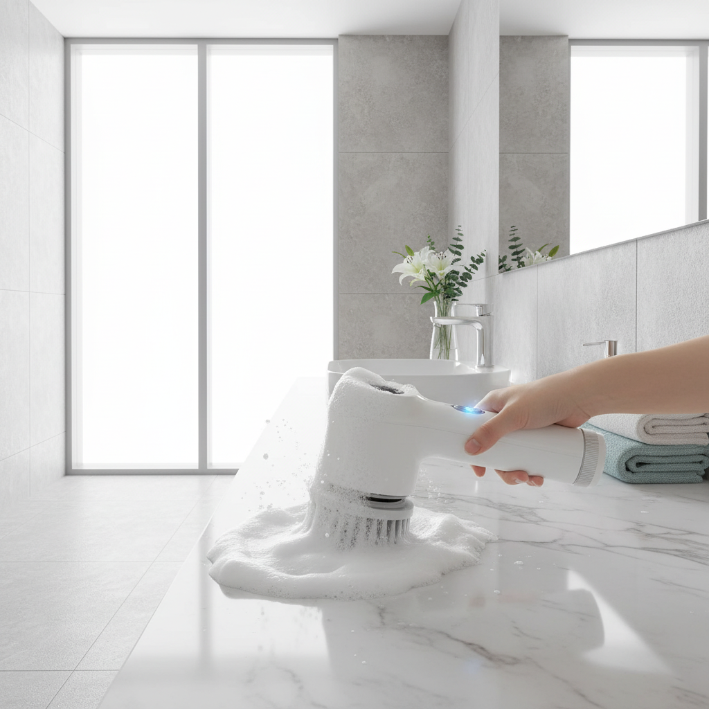 PowerClean trådlös rengöringsborste med 360° rotation – bild 4